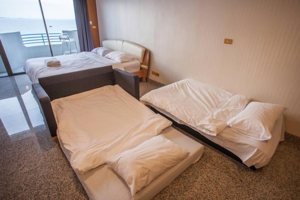 Pattaya Seaside Balcony/Beach Front/4 Peoples Na Chom Thian Luaran gambar